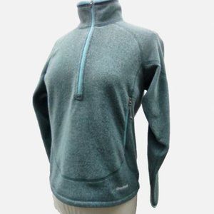 Cloudveil Jacket Women's Full Zip Blue Grey Heather Fleece Pocket Small